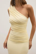 Ivy Maxi Dress - Lemon - SODA Fashion Haus