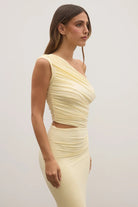 Ivy Maxi Dress - Lemon - SODA Fashion Haus