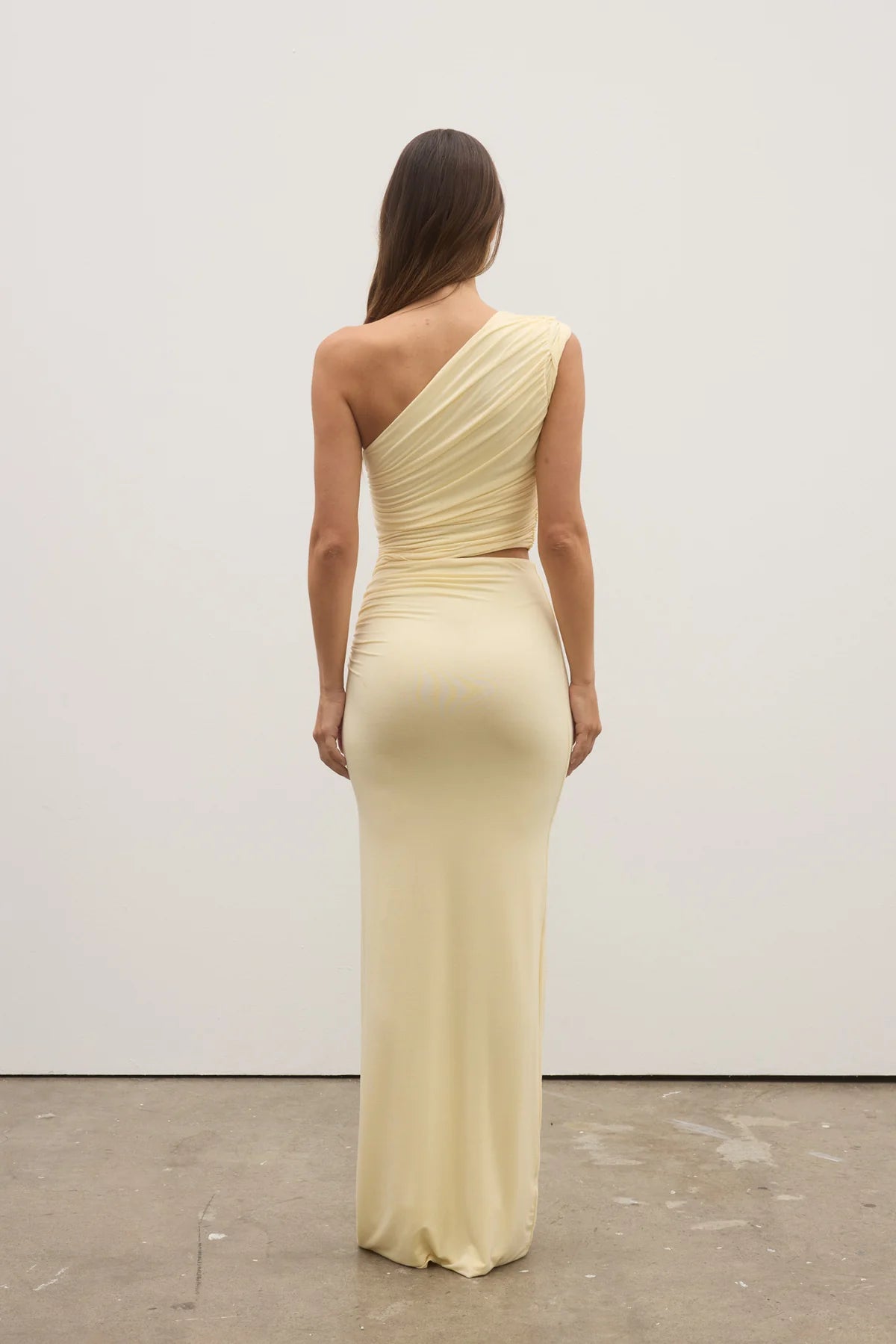 Ivy Maxi Dress - Lemon - SODA Fashion Haus
