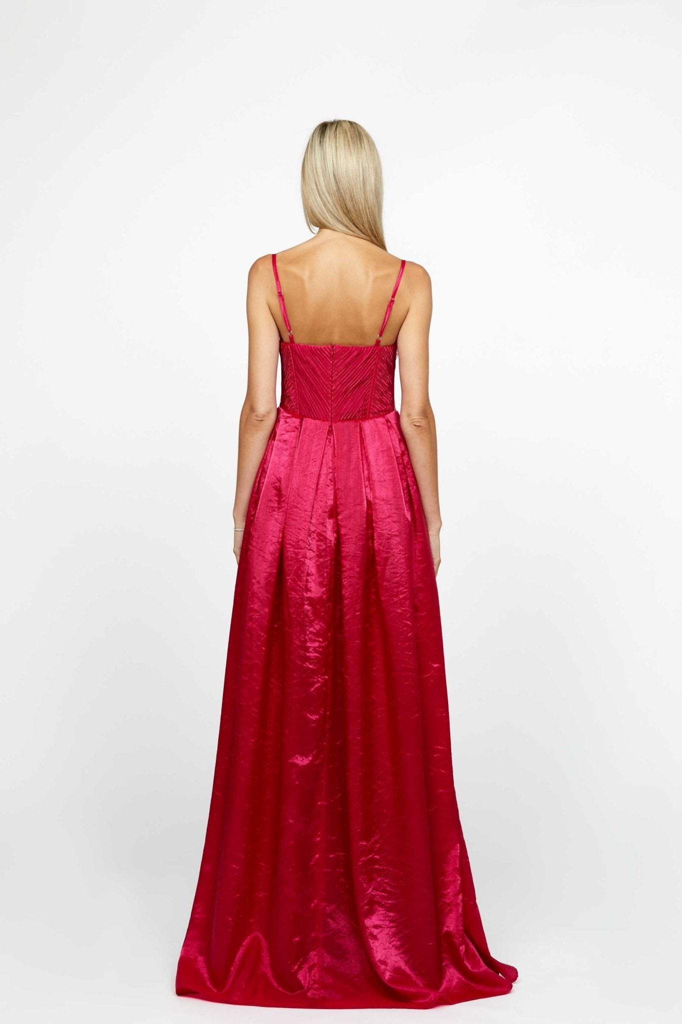 Jane Pleat Detail Maxi - SODA Fashion Haus