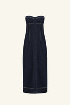 Jaques Strapless Midi Dress - SODA Fashion Haus