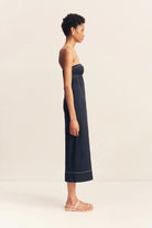 Jaques Strapless Midi Dress - SODA Fashion Haus