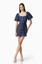 Keeley Puff Sleeve Mini Dress - SODA Fashion Haus