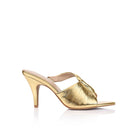 Kelis Sandal - Gold Leather Metallic - SODA Fashion Haus