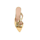 Kelis Sandal - Gold Leather Metallic - SODA Fashion Haus