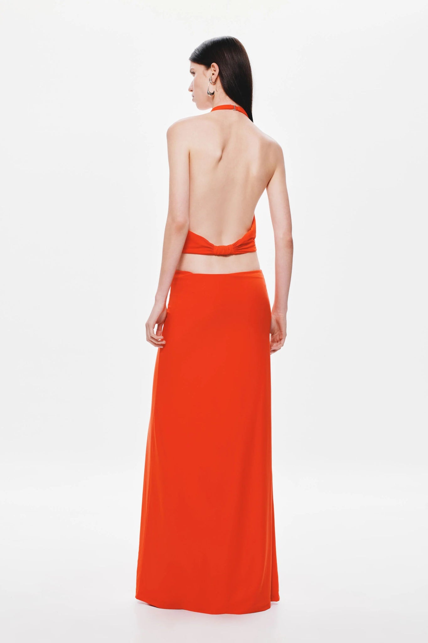 Kendall Dry Jersey Maxi Dress - Chilli Red - SODA Fashion Haus