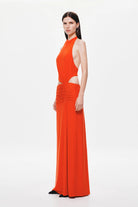 Kendall Dry Jersey Maxi Dress - Chilli Red - SODA Fashion Haus