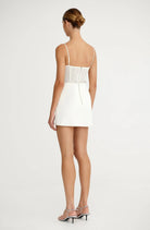 Kimberley Micro Mini Dress - Ivory - SODA Fashion Haus