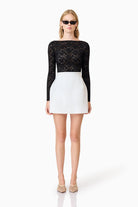 Kira Stretch Lace Top - SODA Fashion Haus