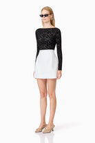 Kira Stretch Lace Top - SODA Fashion Haus