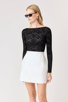 Kira Stretch Lace Top - SODA Fashion Haus