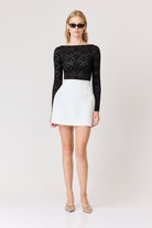 Kira Stretch Lace Top - SODA Fashion Haus