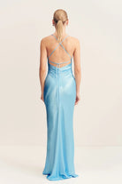 La Lune Lace Back Maxi Dress in Iceberg Blue by Shona Joy - Australian designer Dress | SODA Fashion Haus