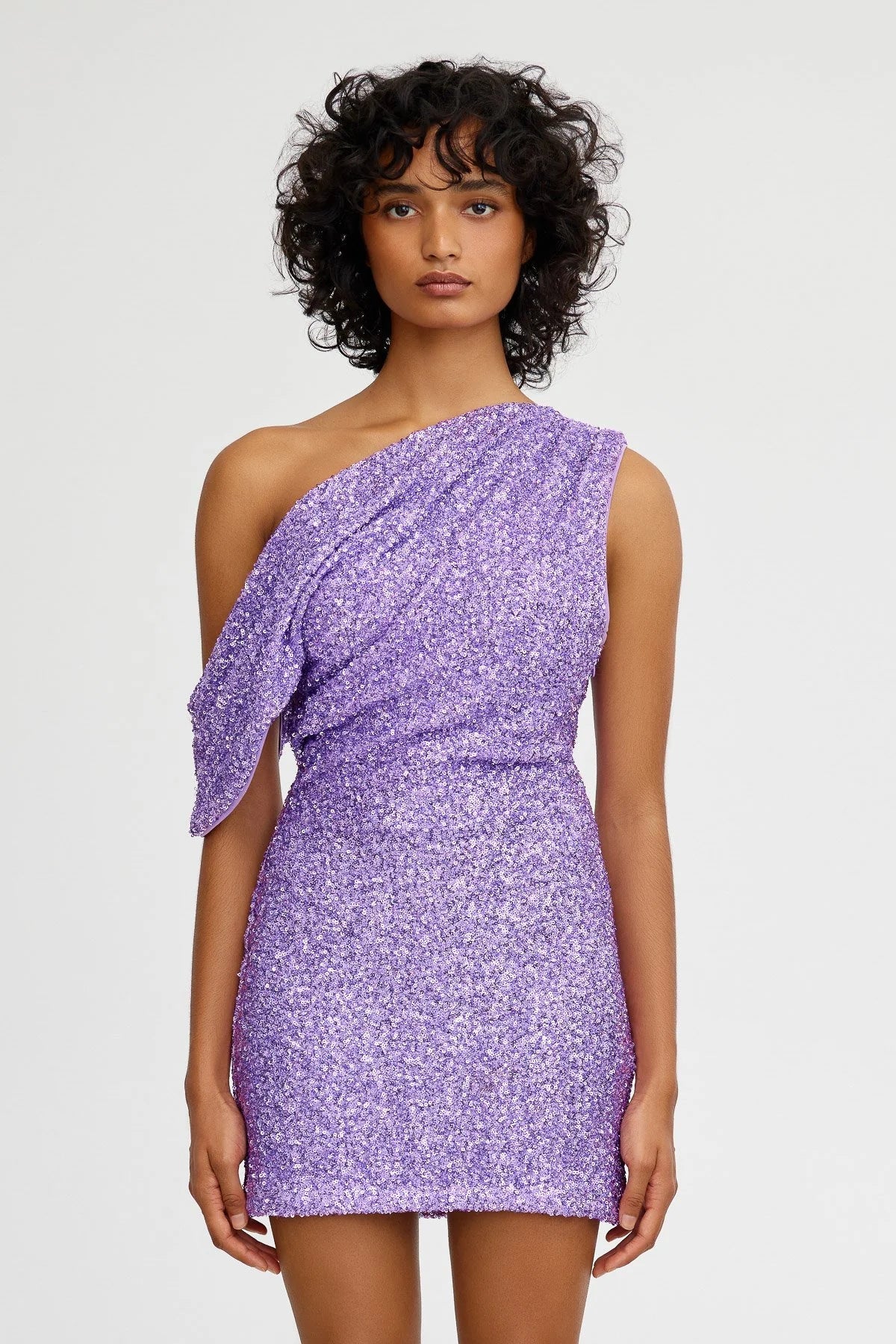 open lace back dress Significant Other Tuscany Dress in Lilac – Coco & Lola main image 0