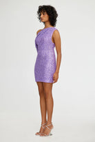 Lavender Beau Mini Dress - SODA Fashion Haus