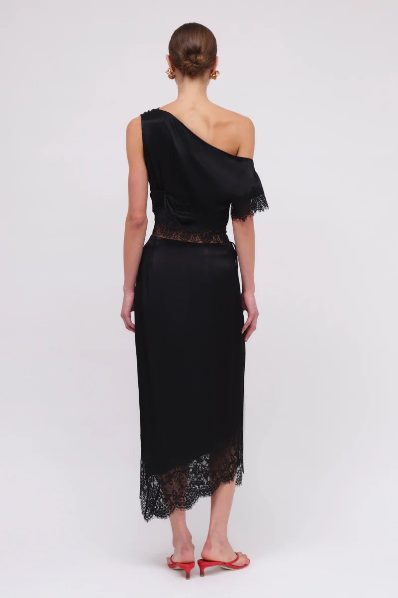 Lee Satin Lace Top - SODA Fashion Haus