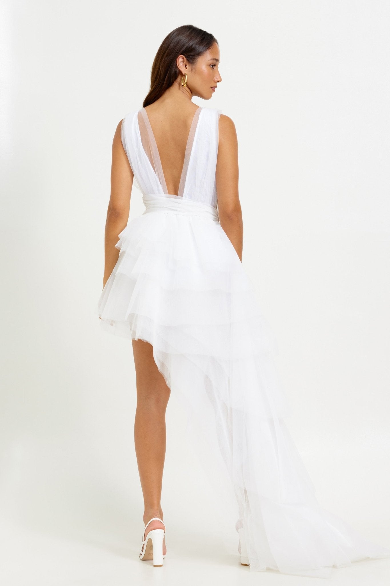 Lola Dress - White - SODA Fashion Haus