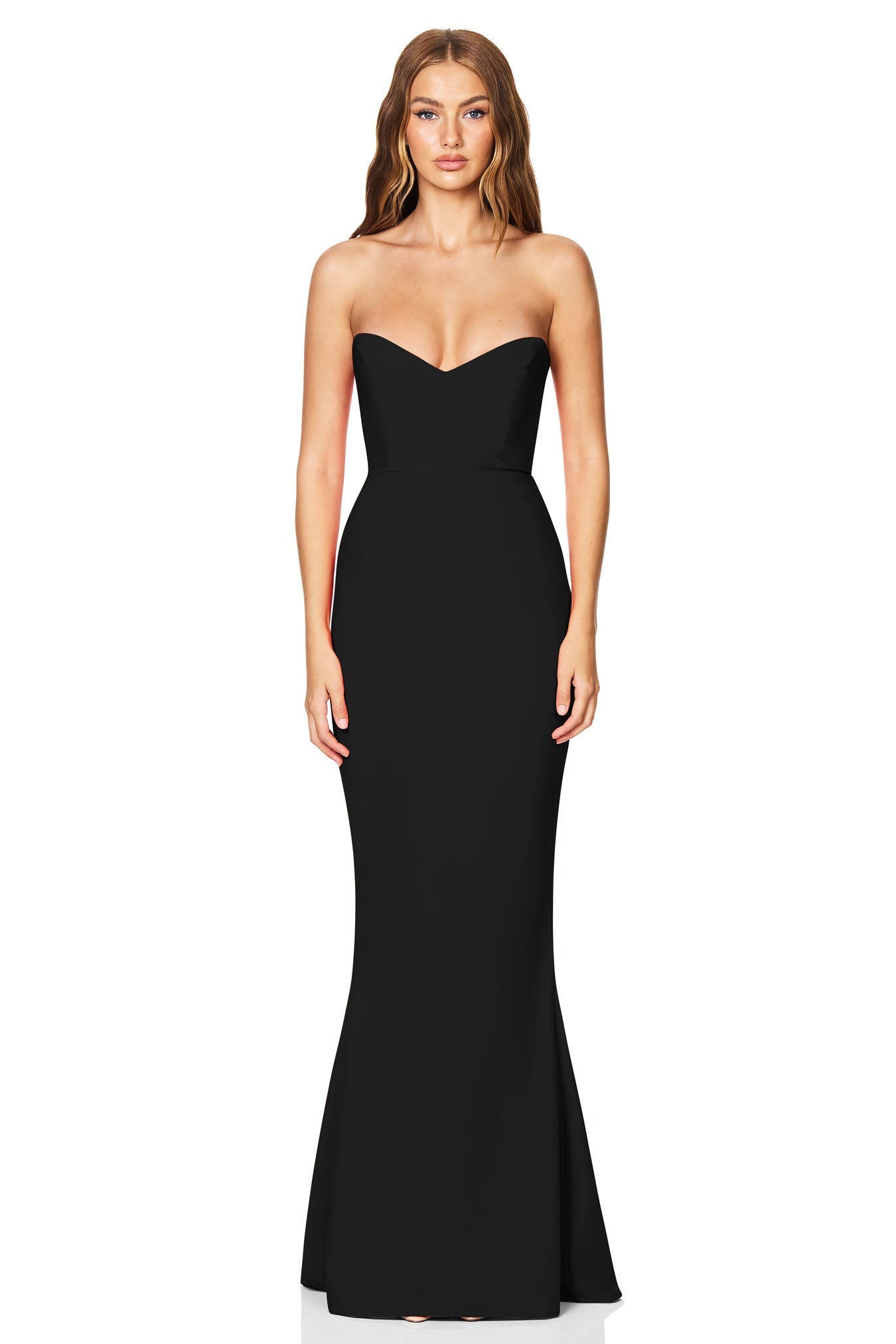 Love Affair Gown (Black) - SODA Fashion Haus