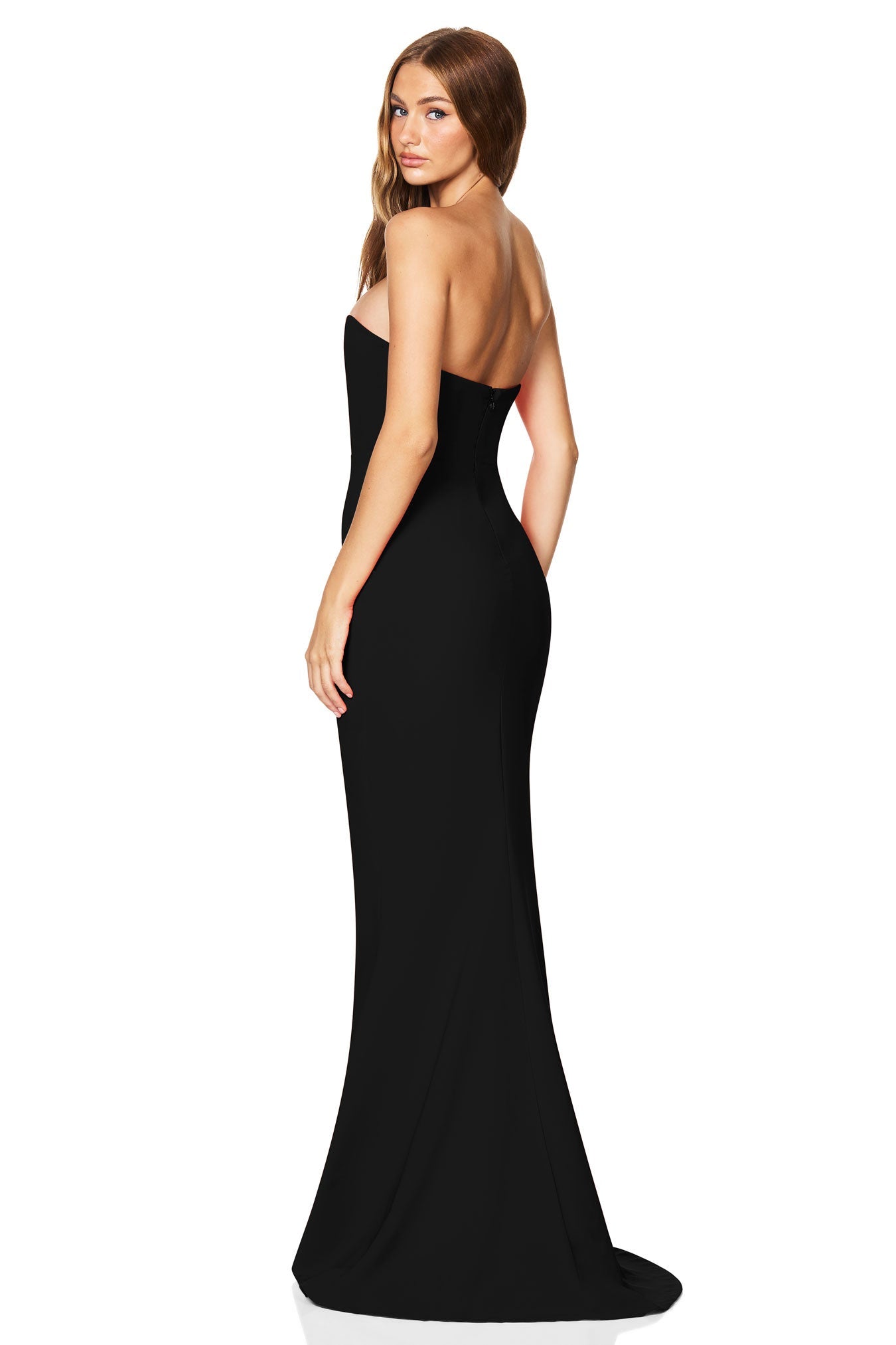 Love Affair Gown (Black) - SODA Fashion Haus