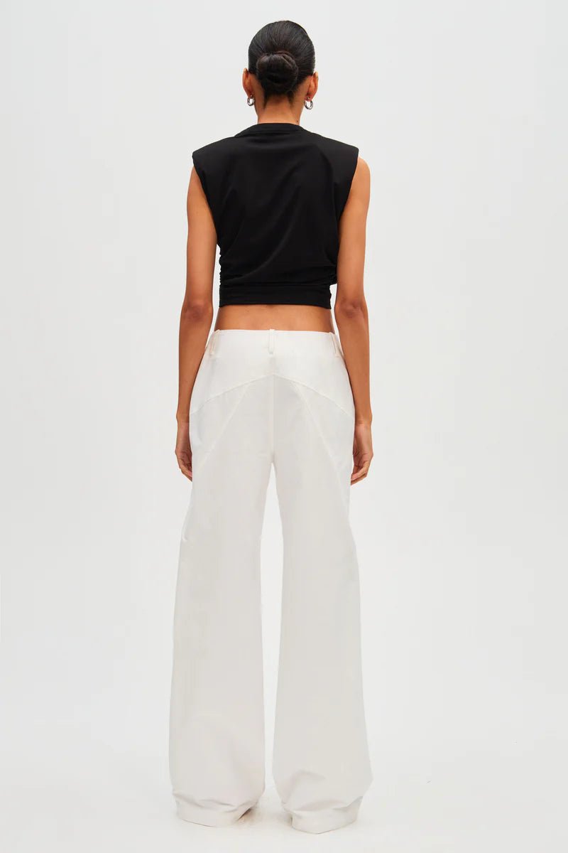 Lowri Crop Top (Black) - SODA Fashion Haus