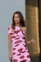 Luca Mesh Off Shoulder Mini - SODA Fashion Haus