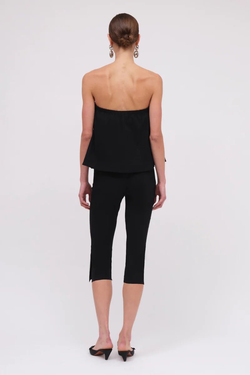 Lulu Stretch Capri Pant - SODA Fashion Haus