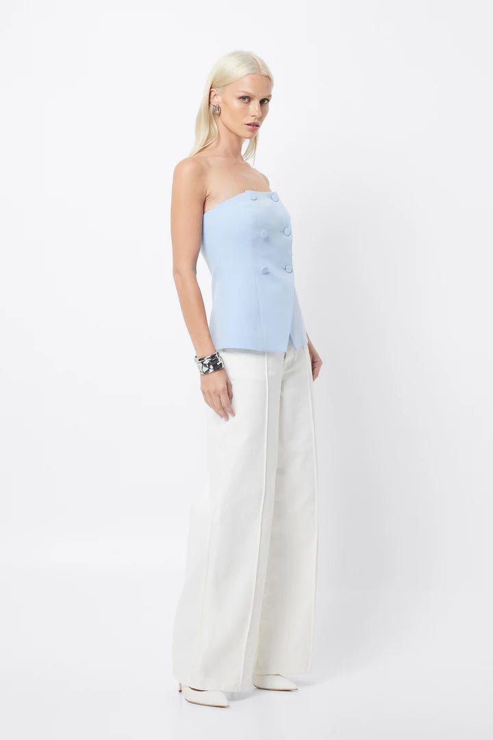 Lyrical Bustier (Ice Blue) - SODA Fashion Haus