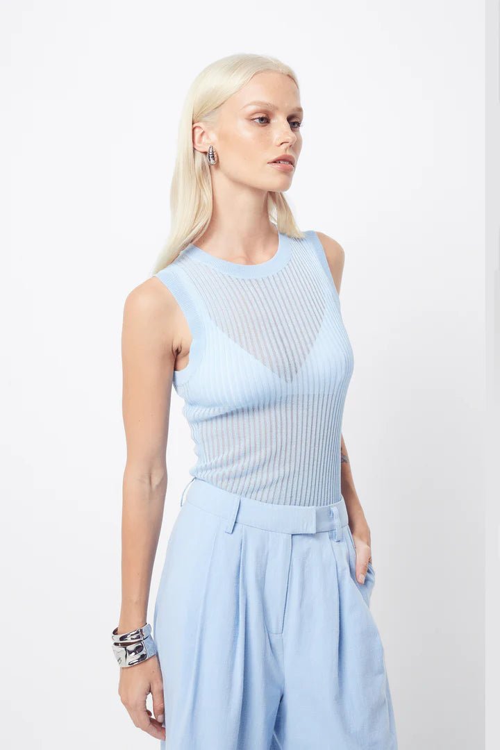 Lyrical Pant (Ice Blue) - SODA Fashion Haus