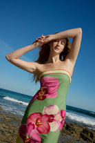 Maeve Dress Meadow Phalae by Aston Studio - Australian designer Dress | SODA Fashion Haus