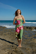 Maeve Dress Meadow Phalae by Aston Studio - Australian designer Dress | SODA Fashion Haus
