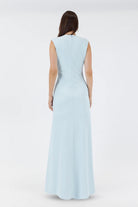 Mara Maxi Gown in Ice - SODA Fashion Haus