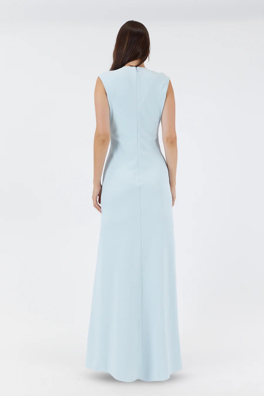 Mara Maxi Gown in Ice - SODA Fashion Haus