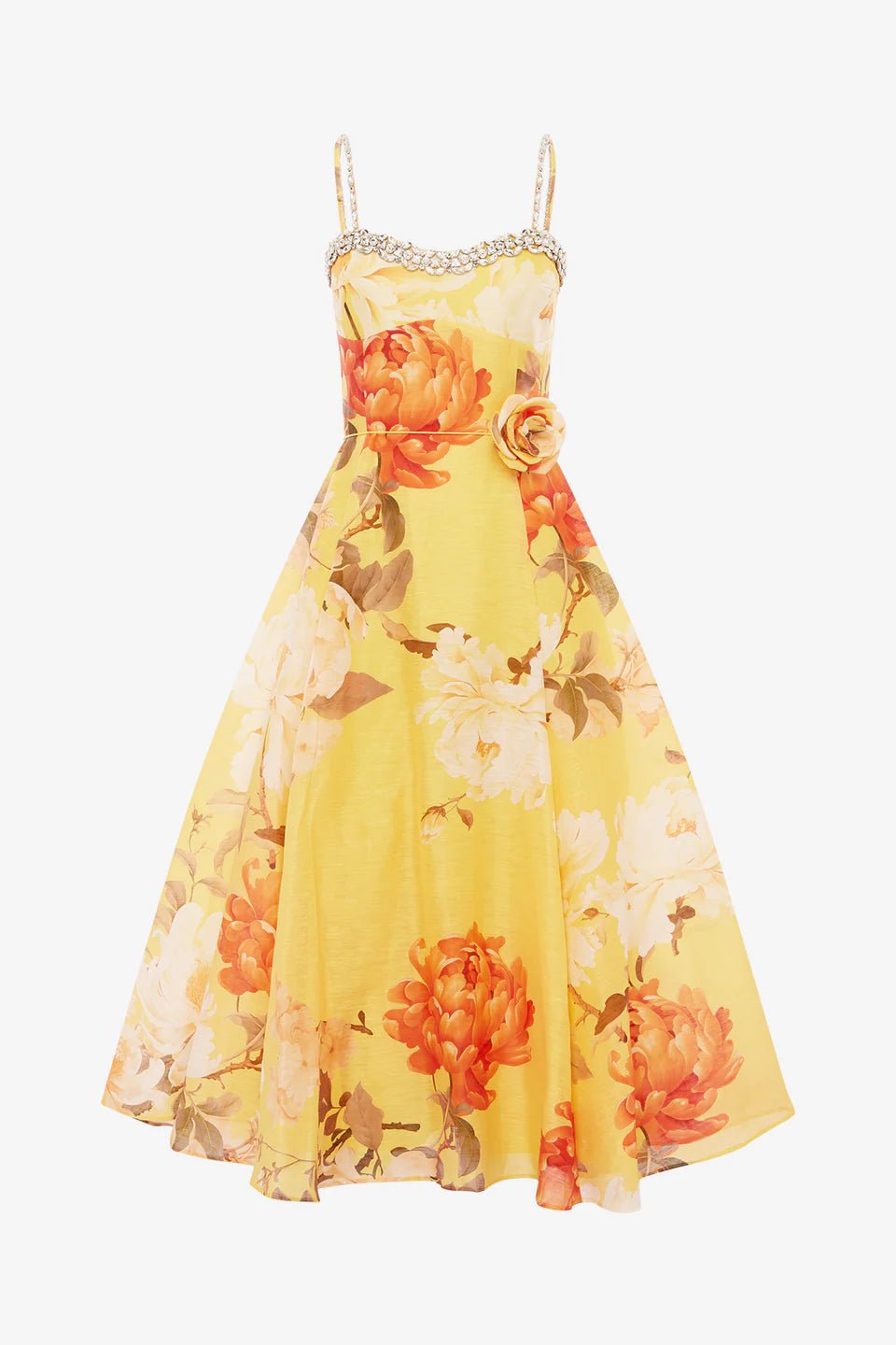 Mariela Embellished Midi Dress by Leo Lin - Australian designer Dress | SODA Fashion Haus
