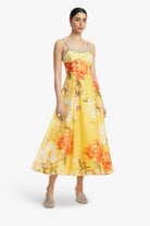 Mariela Embellished Midi Dress by Leo Lin - Australian designer Dress | SODA Fashion Haus