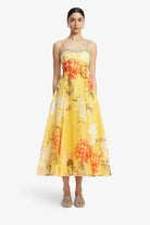 Mariela Embellished Midi Dress by Leo Lin - Australian designer Dress | SODA Fashion Haus