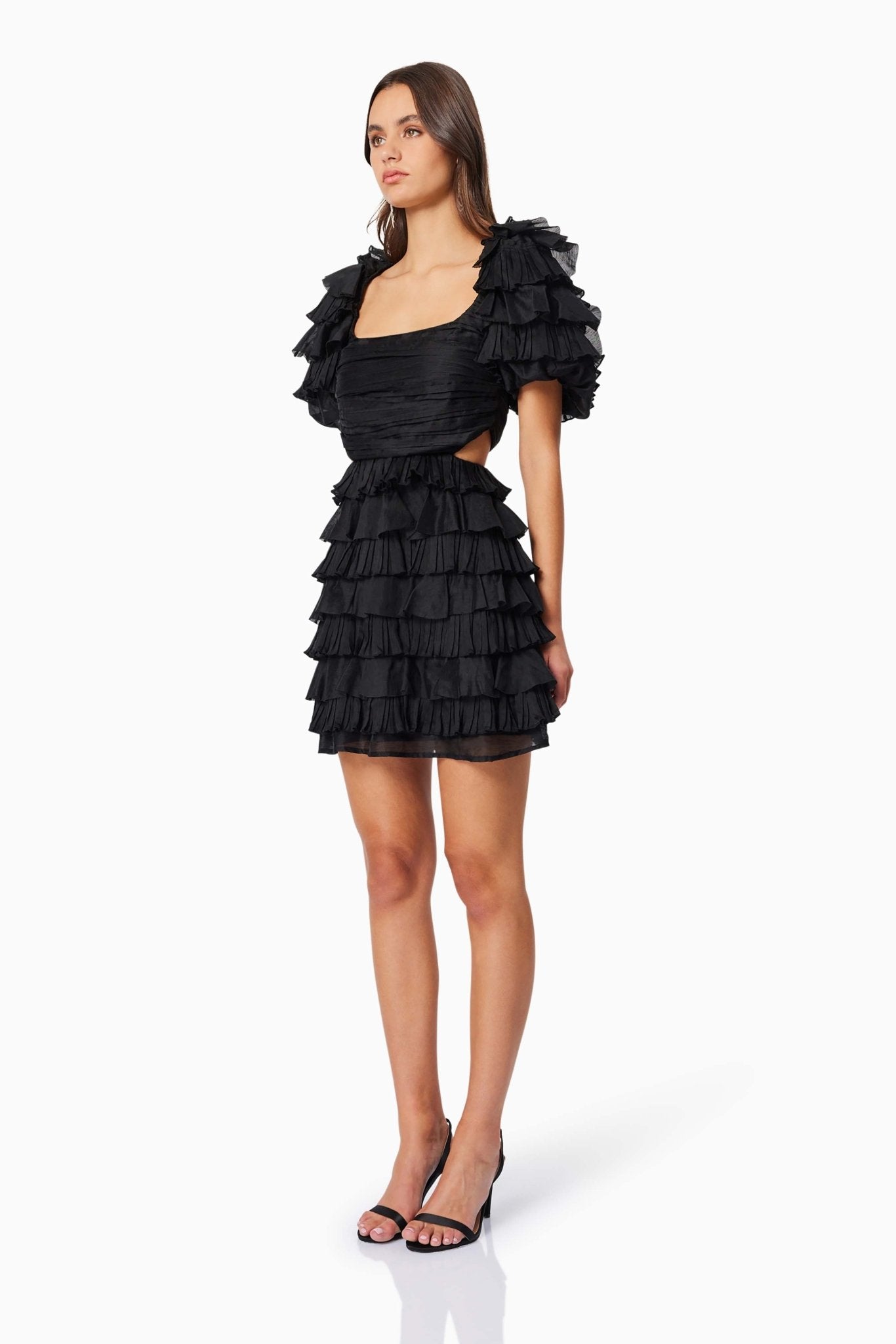 Maya Mini Black Dress - SODA Fashion Haus