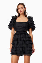 Maya Mini Black Dress - SODA Fashion Haus