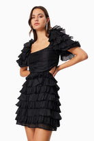 Maya Mini Black Dress - SODA Fashion Haus