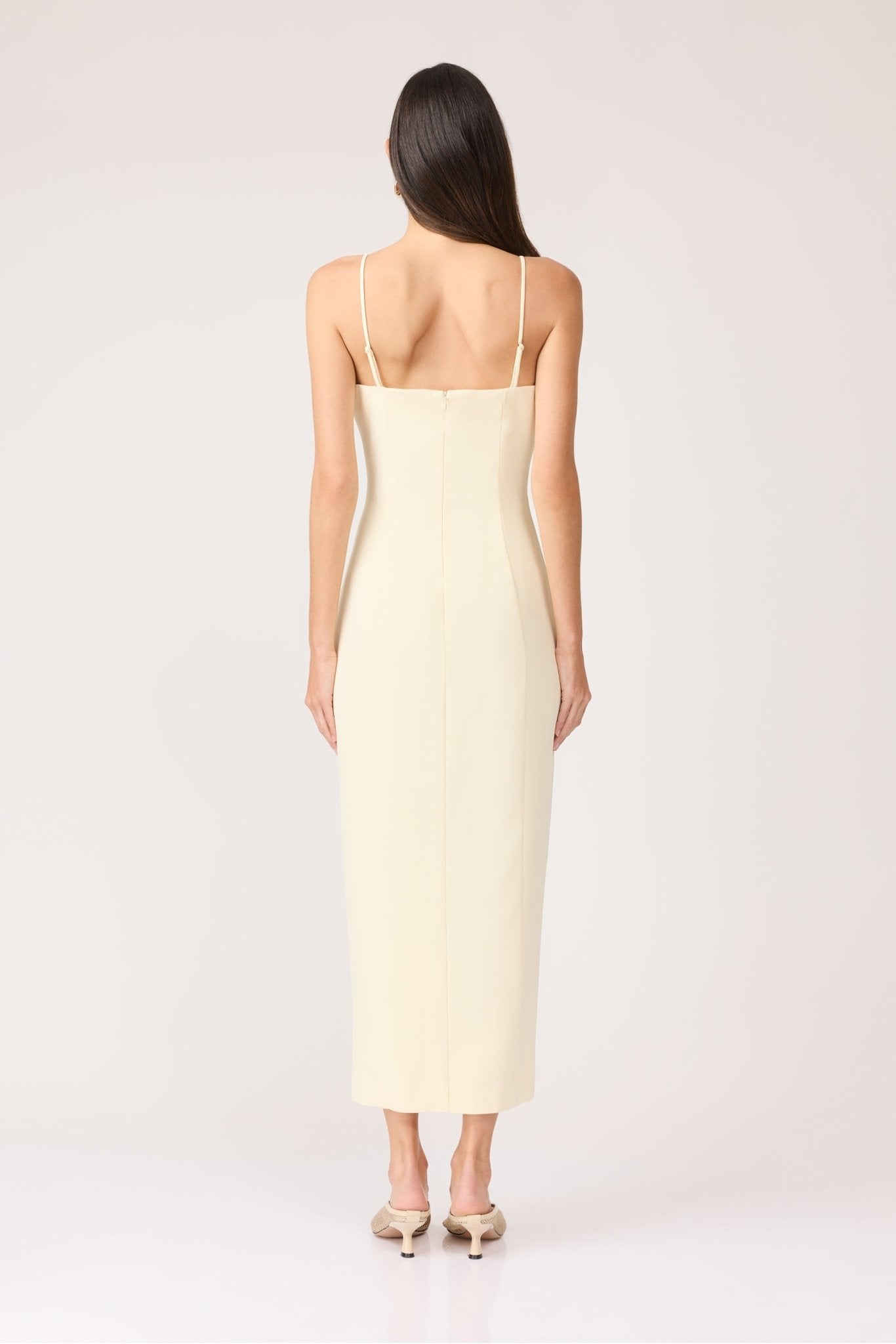 Midi Suit Dress - Lemon - SODA Fashion Haus