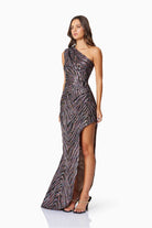 Mikayla Cocktail Maxi Gown - SODA Fashion Haus