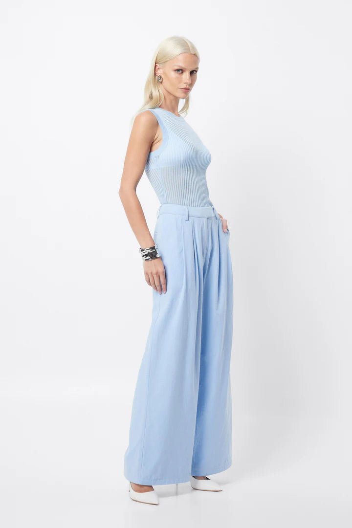 Minerve Tank (Ice Blue) - SODA Fashion Haus