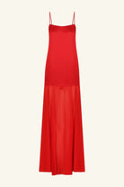 Moraya Dropped Waist Maxi Dress - Chilli - SODA Fashion Haus