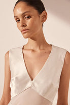 Moraya Godet Maxi Dress - SODA Fashion Haus