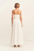 Morton Strapless Panelled Maxi Dress - SODA Fashion Haus