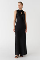 Noelia Satin Maxi Dress - SODA Fashion Haus