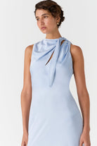 Noelia Satin Maxi Dress - SODA Fashion Haus