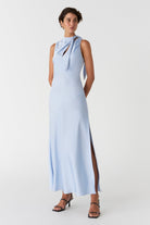 Noelia Satin Maxi Dress - SODA Fashion Haus