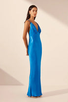 Nora Double Strap Maxi Dress - SODA Fashion Haus