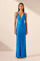 Nora Double Strap Maxi Dress - SODA Fashion Haus