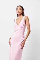 Nuance V Neck Maxi Dress - SODA Fashion Haus